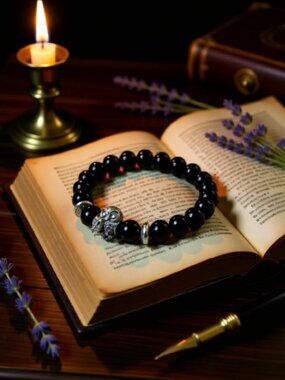 Mother & Child Owl Beaded Stretch Bracelet! Various Sizes Available! Owl Lovers!